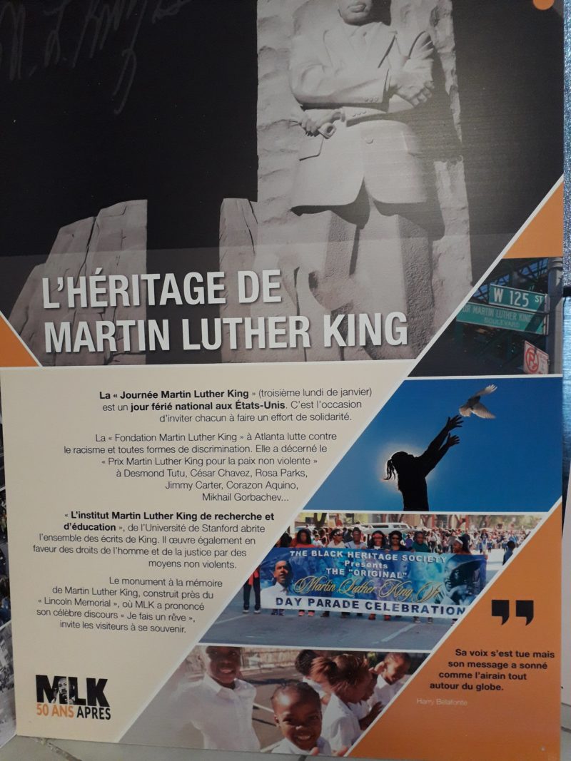 You are currently viewing Visite exposition Martin Lutter King